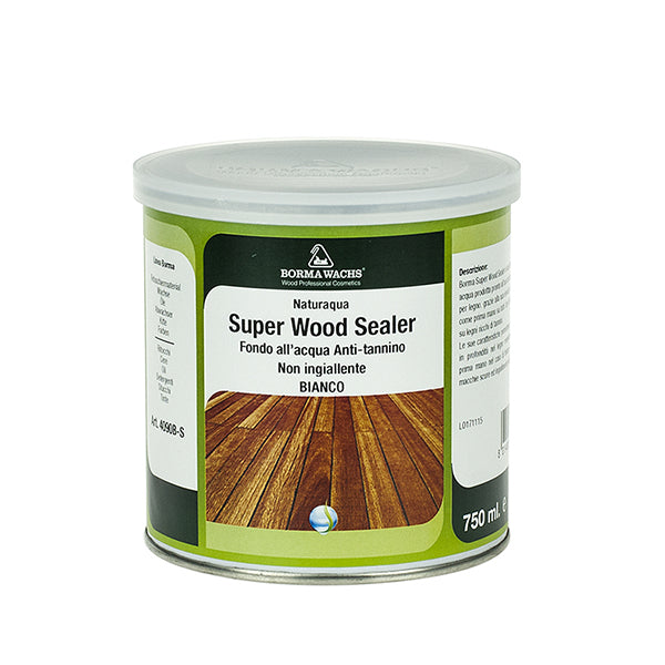 Naturaqua Super Wood Sealer White - Su Bazlı Ahşap Astarı Beyaz (Anti-Tanin)