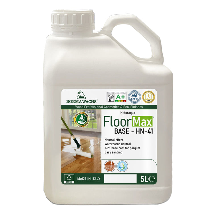 Naturaqua 1-2K Floormax Natural Basecoat HN41 / Su Bazlı Naturel Efekt Dolgu / Astar Verniği