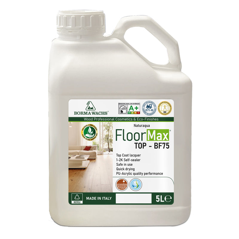 Naturaqua 1-2K Floormax TOP-BF75 / Su Bazlı Parke Verniği