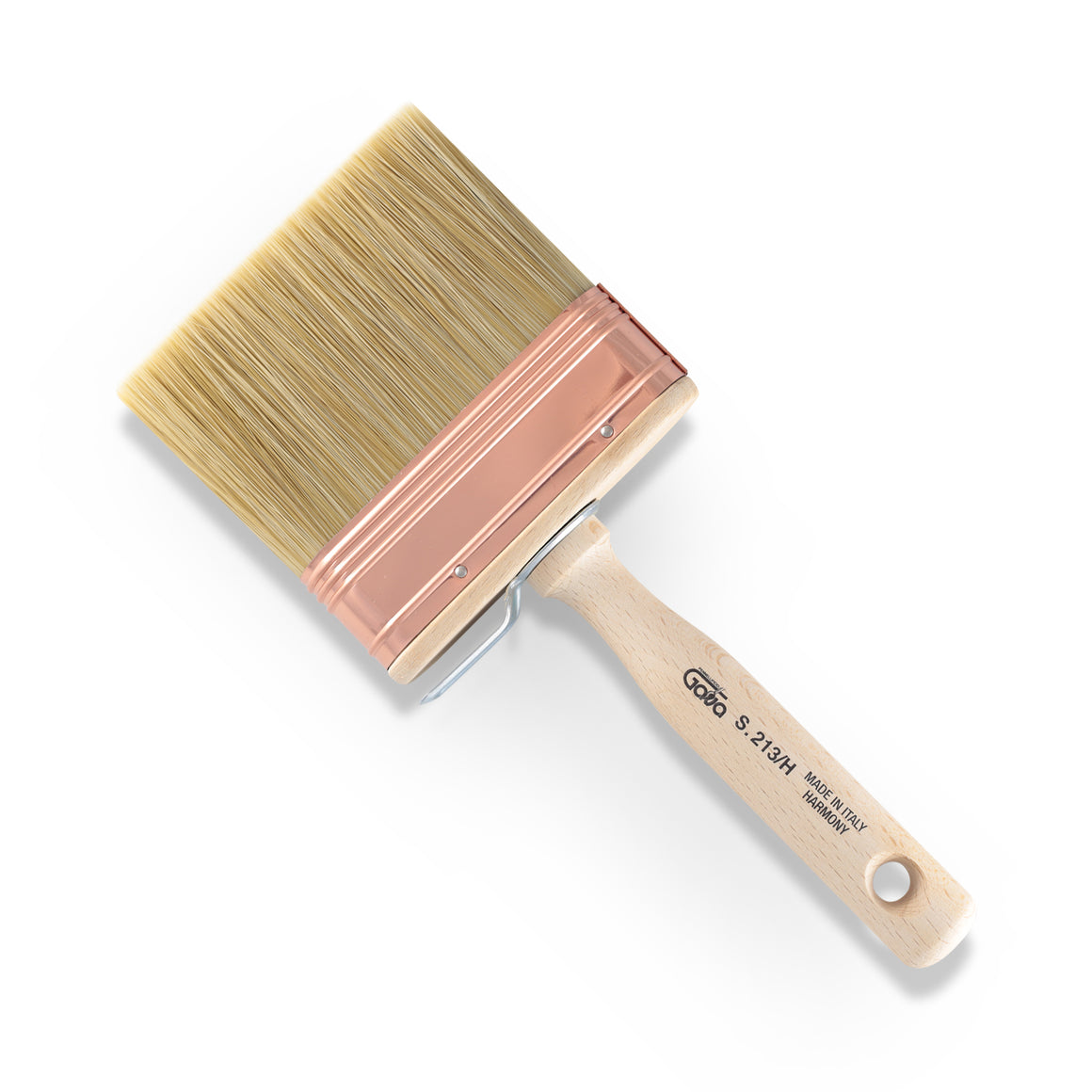 Gava Wall Professional Oval Wooden Brush Harmony - Sentetik Kıl Oval Duvar fırçası