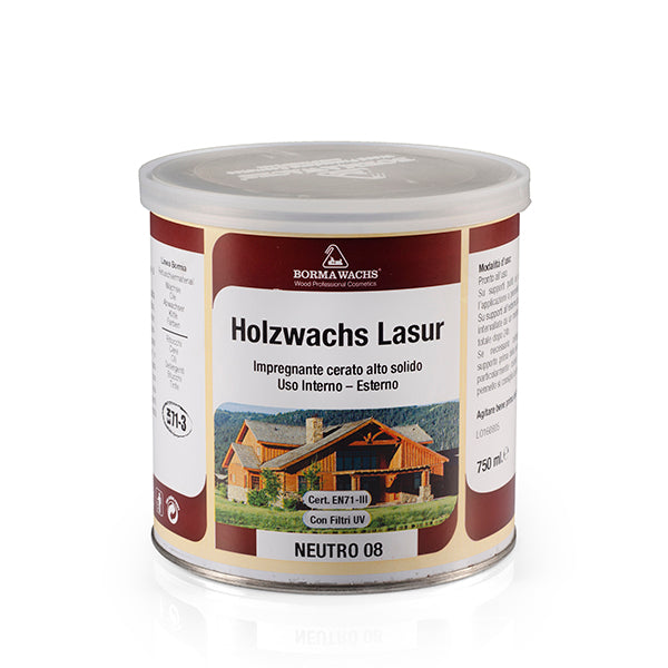 Holzwachs Lasur 3in 1 - Solvent Bazlı Ön Korumalı Ahşap Verniği